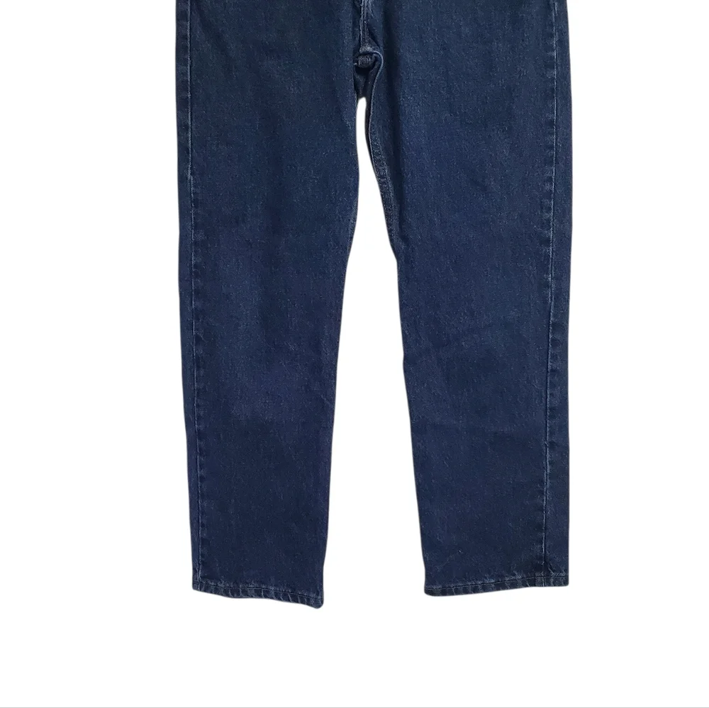 Wrangler Men's Dark Blue Relaxed Jeans Size 30 X 30